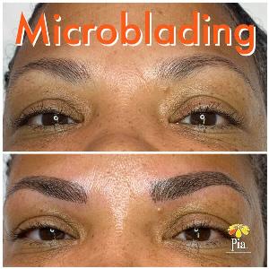 pia microblading in tampa fl - micro bladed eyebrows