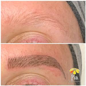 pia microblading in tampa fl - eyebrow embroidery